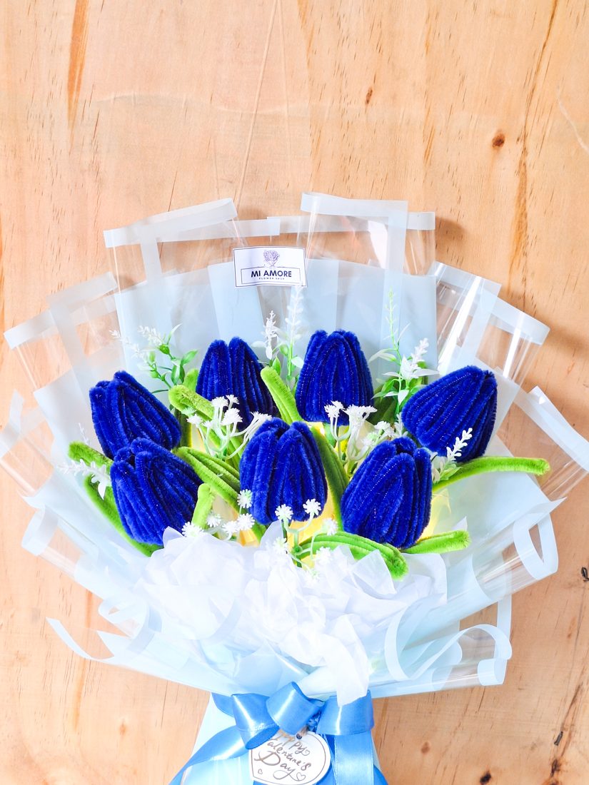 Fuzzy Wire Bouquet set 28 image B