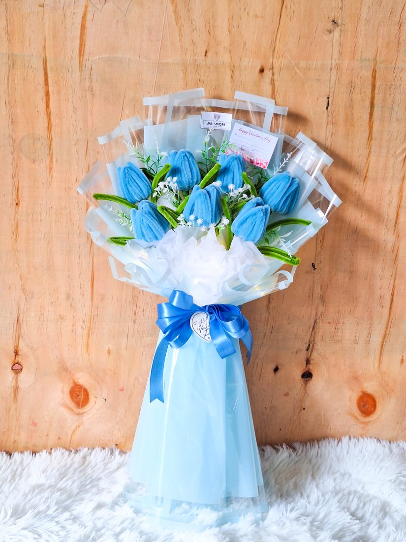 Fuzzy Wire Bouquet set 30 image A