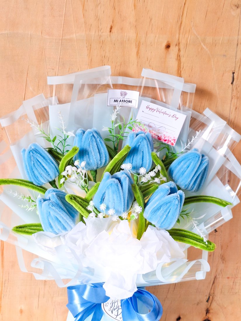 Fuzzy Wire Bouquet set 30 image B