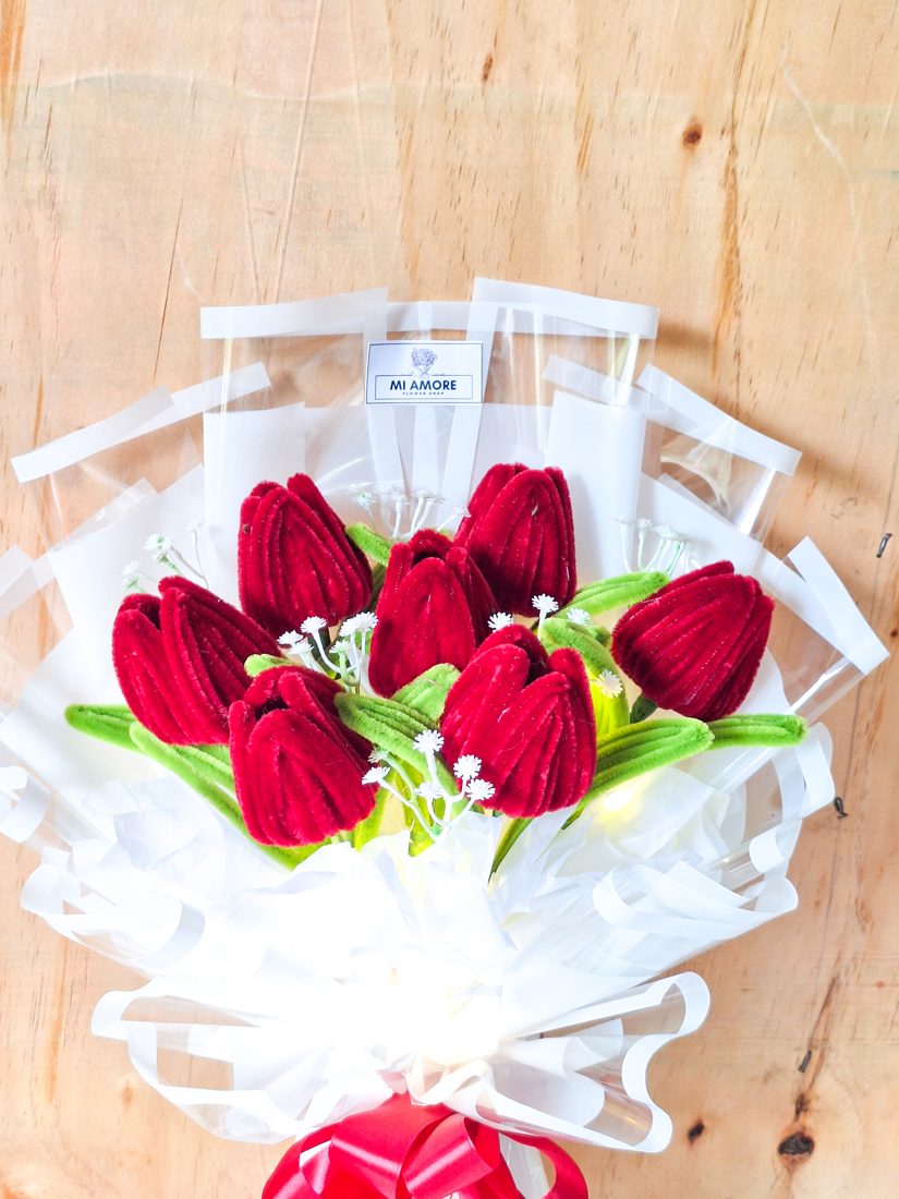 Fuzzy Wire Bouquet set 31 image B