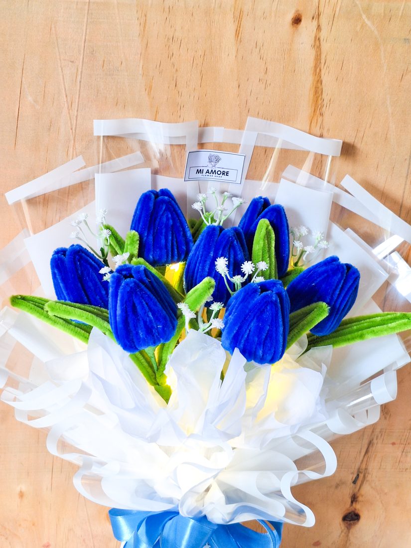 Fuzzy Wire Bouquet set 32 image B