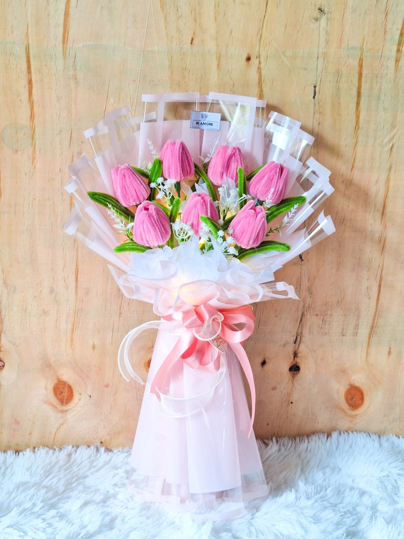 Fuzzy Wire Bouquet set 35 image A