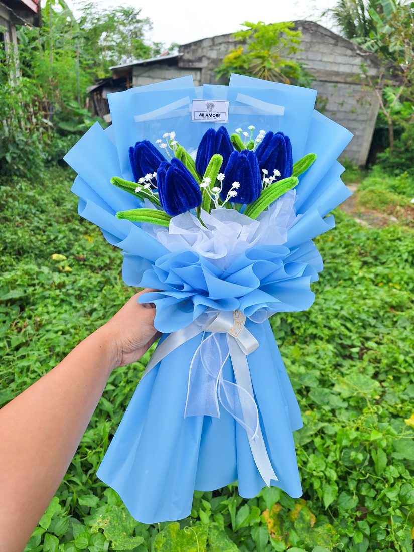 Fuzzy Wire Bouquet set 38 image A