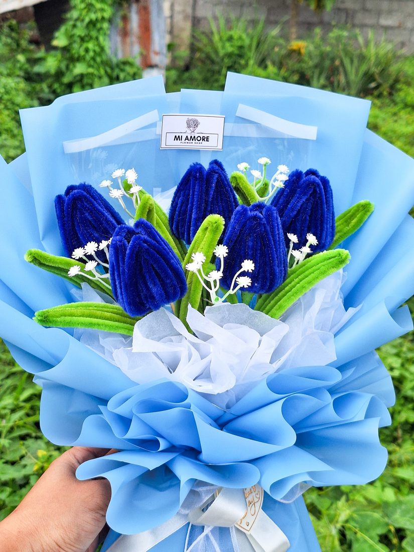 Fuzzy Wire Bouquet set 38 image B