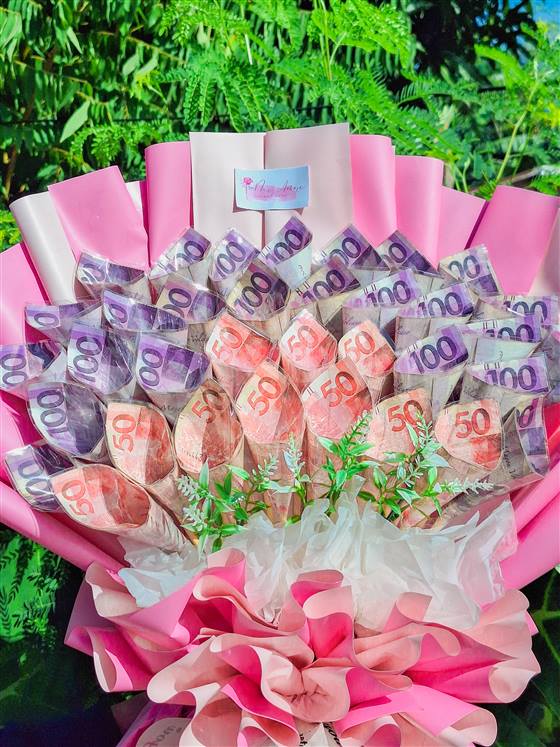 Money Bouquet set 12 image B