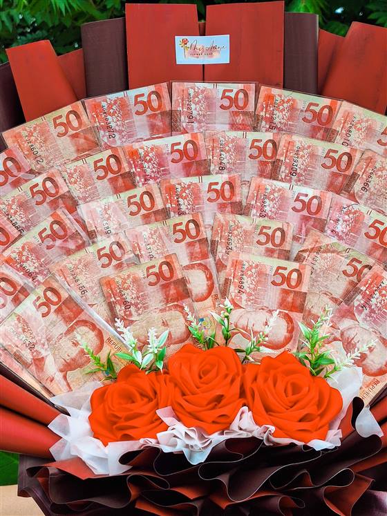 Money Bouquet set 13 image B