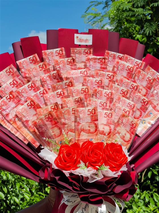 Money Bouquet set 17 image B