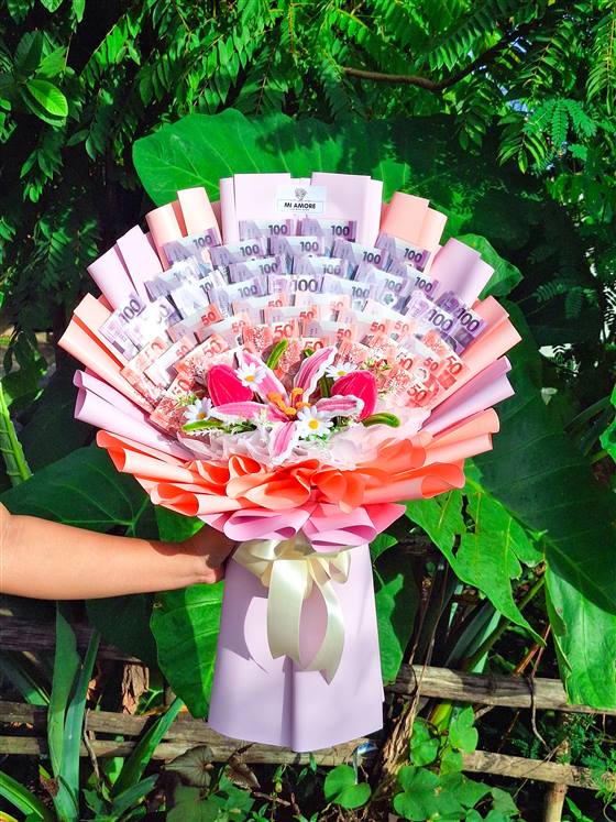 Money Bouquet set 25 image A