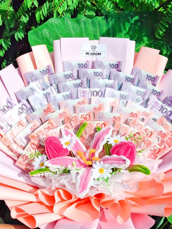 Money Bouquet set 25 image B