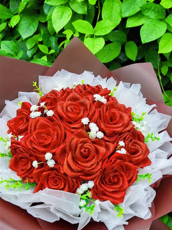 Satin Bouquet set 6 image B